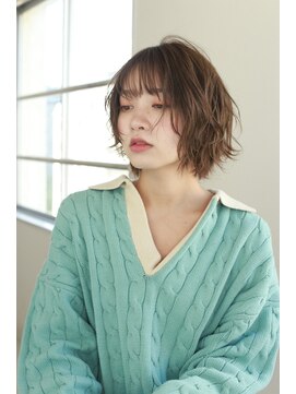 エクリフルール(equri fleur) 【目黒】 パーマ風レイヤーボブ