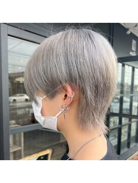 ミル(1001 mille) ウルフショートのハイトーンベージュ【1001mille】