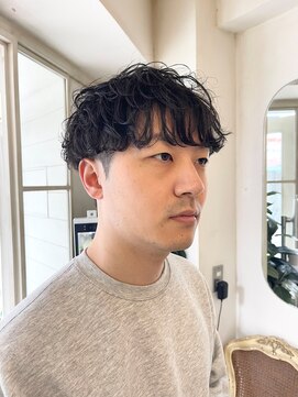 アミュレ(Amule) メンズパーマ刈り上げ頭の形補正目力アップ王道マッシュショート