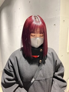 ゲーム 吉祥寺店(GAME) インナーカラー/ダブルカラー/ミルクティーベージュ/ボブ