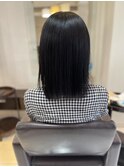 酸性ストレートandヘアマニキュア