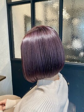 スー 門前仲町(Su) パープルボブ