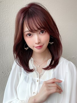 アフロートpd+ KOBE(AFLOATpd+) 【2月1日NEWOPEN！AFLOAT神戸】大人ひし形ヘア／レイヤー