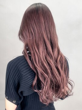 アイティーバイアルバム 松戸店(IT by ALBUM) ピンクベージュ_エアリーロングピンクブラウン_ba481352