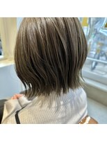 アデプト 金町店(adept) 【adept金町店　石崎Style】オリーブグレージュ×ボブ