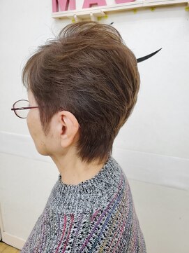 コアフィールドマサコ 小松島店(COIFFURE de MASAKO) カッコいいショートヘアー