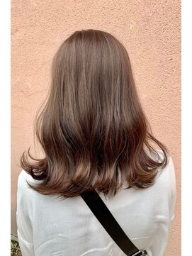 ラフ バイ マグ 南松本(R.A.F. by Mag) 透明感♪髪質改善カラー小顔艶感ミディグレージュハイライト
