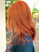 ロエン 西岡崎店(ROEN)&nbsp;#オレンジカラー/10代/20代/髪質改善/ダブルカラー