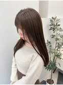 ナチュラルストレート