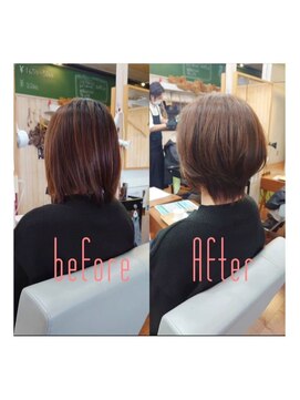 スミカ(sumica) #ショートヘア #アッシュ系カラー #さっぱり系