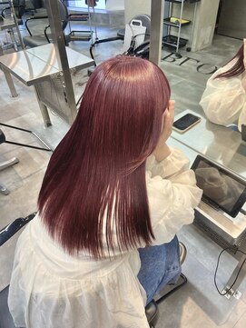 アンジェリカ 大和八木店(ANGELICA) ピンクワインレッド 「西村 向日葵」