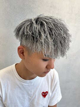 ルースト 西院店(ROOST) パイルツイスト×ホワイトハイライト