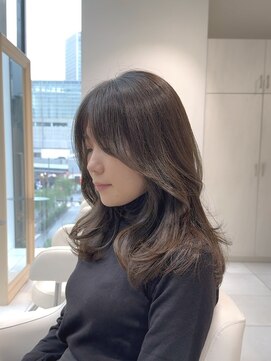 ザックギンザ(ZACC ginza) セミロング/ロング/レイヤー/くびれ巻き/シースルー前髪