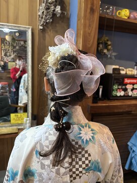 バブルス ヘアー ワークス(Bubbles hair works) 卒業式セット