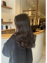 シアン 矢場町店(CYAN.)&nbsp;コテ巻き風仕上げのパーマスタイル