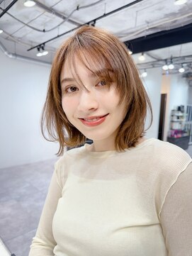 ファンナギンザ(FaNNa ginza) 透明感カラー/小顔/前髪矯正/似合わせカット/ボブレイヤー