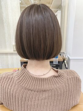 ハノン バイ リンクス 大宮(Hanon by LINKTH) ボブルフ/ラベンダー/アッシュオリーブ/ニュアンスカラー