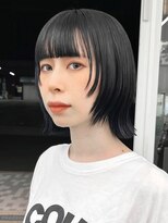 ニトバイアンキシム(nit by ahnkism)&nbsp;【レイヤーカット】韓国ヘア顔まわりカットロングレイヤー堀江