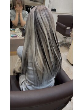 アンク クロス 池袋北口店(ANKHCROSS) 《アンククロス岩本》ブリーチカラー　シールエクステ