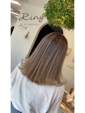 リングバイモアムー(Ring by Moremuu) 【青木　淳】バレイヤージュ/シャドウルーツ