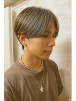 トゥーン 川崎店(TOON)&nbsp;メンズマッシュ/センターパート/ベージュカラー