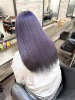 オズ 梅田店(OZ) ブルーラベンダー×エンドカラーブラック