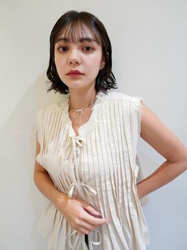 アピッシュ 国分寺(apish) コテ巻き風ボブパーマ