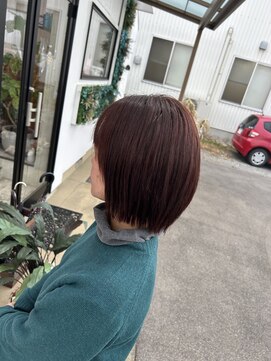 オレンジブラウンカラー