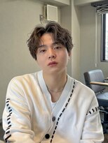 覇気(HAKI)&nbsp;センターパートパーマ