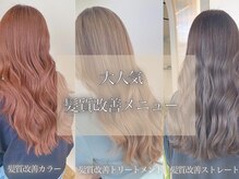 シェル 津山の手店(shel)の雰囲気(ダメージレスの髪質改善カラーで艶髪カラー/ロングの方に人気◎)