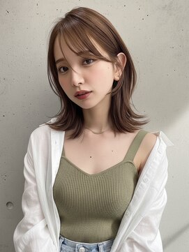 ライリー(riley) rileyラフフェミニンミディ