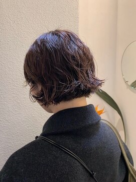 テテコケット(tete coquette) 《moeka》ボブパーマレイヤーパーマミディアムレイヤーカット