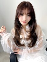 ユアーズヘアー センター南店(youres hair)&nbsp;大人レイヤー　中韓mix