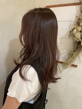 パーク なんば本店(PARK.) ピンクブラウン×レイヤー