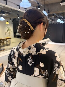 ダンボ(DUMBO) 【kacho】卒業式　袴ヘアアレンジ