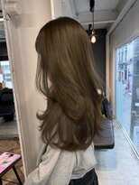 エル バイ ホーム(L by HOME) オリーブベージュ 透明感カラー 赤みを消したカラー