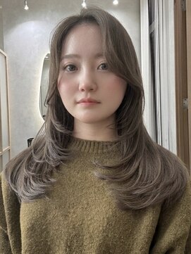ジーナ 銀座(Zina) 小顔似合わせ/顔まわりカット/顔まわりハイレイヤー