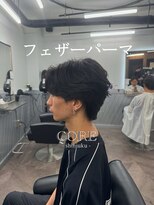 コア 新宿(CORE) 韓国風フェザーパーマ