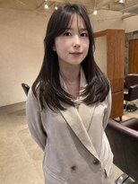 トップヘアーラウンジ 知立(TOP HAIR Lounge) シースルーバング/レイヤー/韓国レイヤー