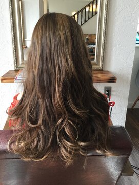 レジスタヘアーワークス (REGISTA hair works) ハイライト+ダークグレージュ