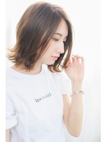 ネオリーブクレア 綱島店(Neolive Krea) 髪質改善/ミディアムヘア/くびれヘア/外ハネ//艶カラー/綱島