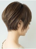 ヴェールウェーブブルージュアシメ似合わせカットショート