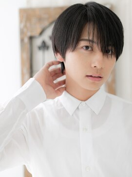 グルーミングサロン バーバー キャッスル 北浦和西口(Grooming salon Barber Castle) 長めバングがレトロsexy★ビジカジショートH