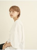 ボブ/カーキグレージュ/マッシュショート/大人かわいい[新宿駅]