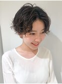 スタイリング簡単！中多こだわりクシュクシュパーマ♪