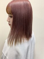 ルーツ(ROOTS)&nbsp;ブリーチあり/バイオレットピンク