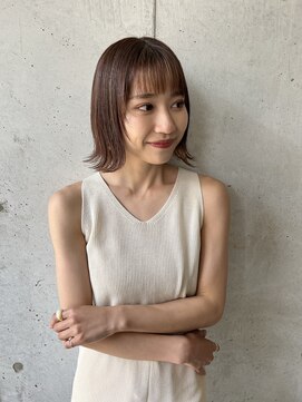 シェノン 武庫之荘(CHAINON) ボブ/外ハネボブ/ぷつっとボブ/地毛風ストレート/髪質改善