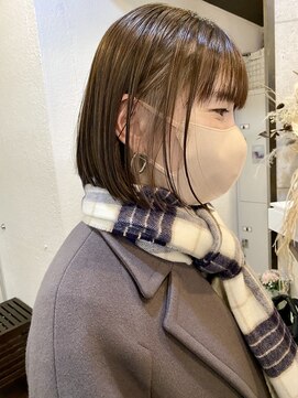 クオート(quoit) 【quoit 依田】インナーカラー☆ボブ ( 堀江/四ツ橋 )