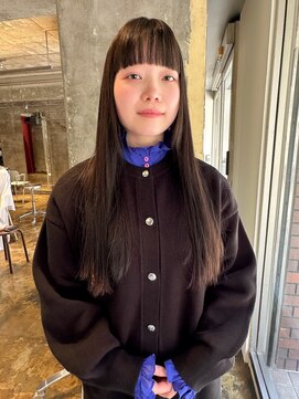 ハマモト 黒髪ロング