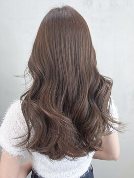 アルバム 池袋(ALBUM) レイヤーロング_チェリーブラウンフェミニンロング_ba396191